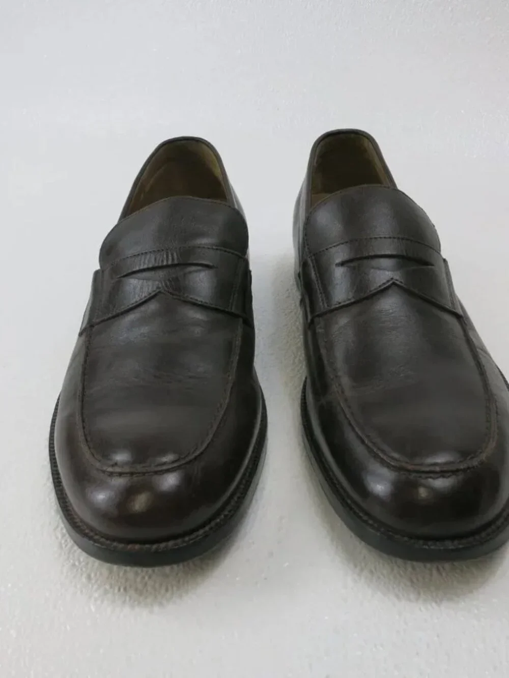 Bostonian 2POD Comfort Strap Leather Oil Tanned Moc Loafers Shoes Footwear 10 M